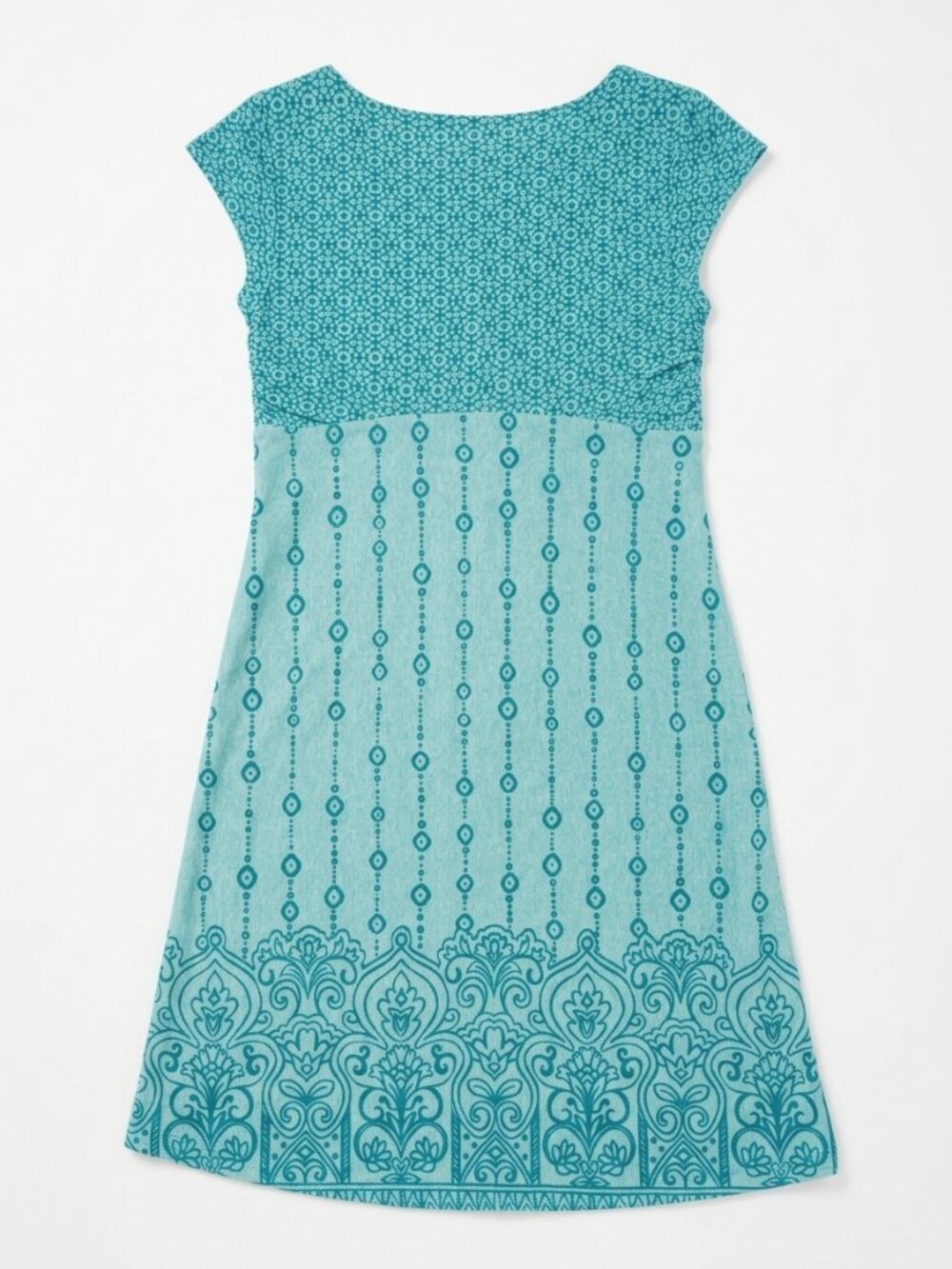 Athleta Santorini Dress - Teal Blue - Size Small - Empire Waist - Picture 3 of 8